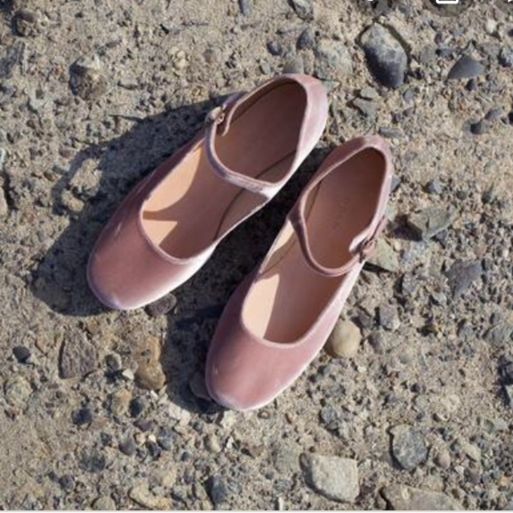 Dôen Mary Janes Desert Rose